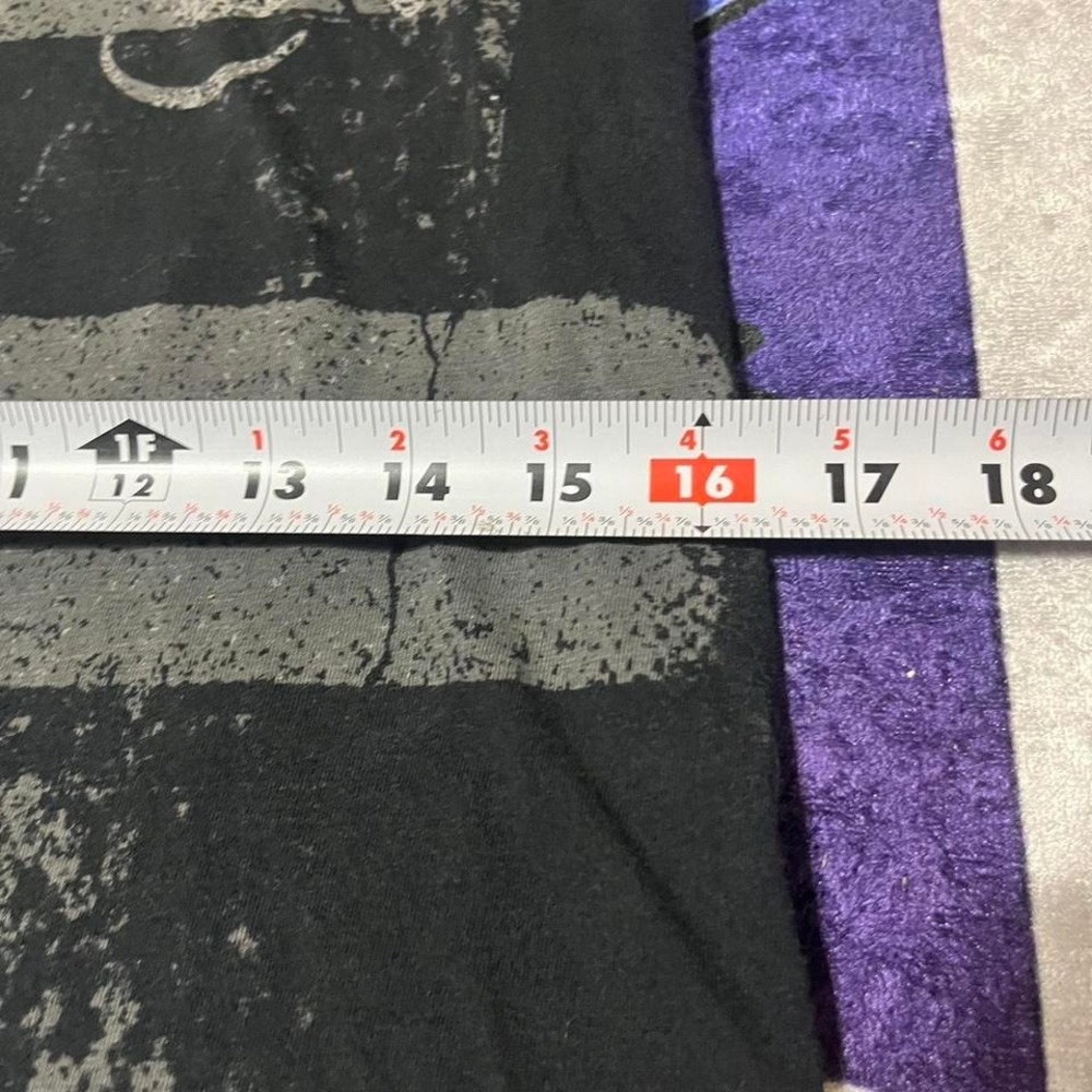 Black and grey y2k Crazy Truth skater medium tee - Picture 3 of 4